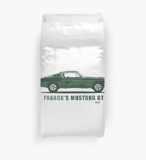 Franck's Mustang GT from Bullit Duvet Cover