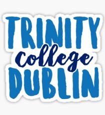 Trinity College Dublin - Design 1 Sticker