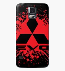 Mitsubishi Evo Hülle & Klebefolie für Samsung Galaxy