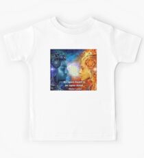 An open heart is an open mind - Dalai Lama Kids Tee