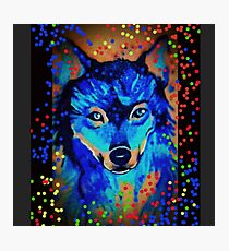 graffiti ~ Rave Wolf - inks Photographic Print