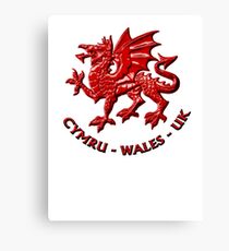 Wales - Red Canvas Print