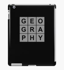 Geography iPad Case/Skin
