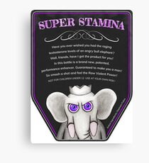 Super Stamina Canvas Print