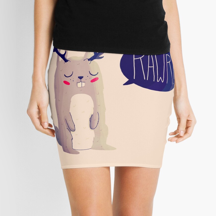 Fearsome Critter Mini Skirt