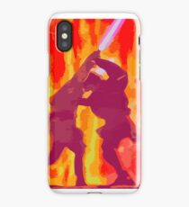 Anakin and Obi-Wan's Duel iPhone Case