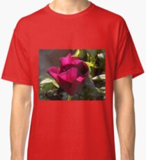 Backlit Red Tulip Classic T-Shirt