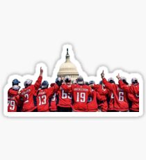 Washington Capitals Stanley Cup Championship Parade Photo Sticker Sticker