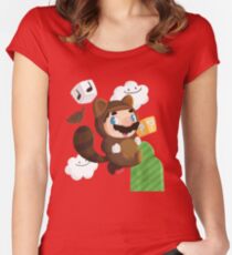 Tanooki Women's Fitted Scoop T-Shirt