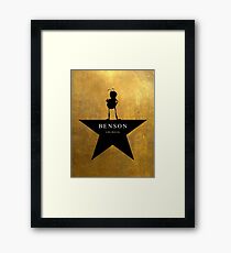 Benson (Hamilton) Framed Print