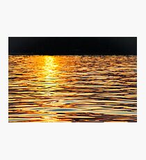 Sunset water Photographic Print