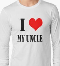 Design love uncle Long Sleeve T-Shirt