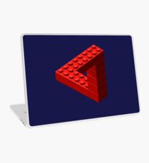 Escher Toy Bricks - Red Laptop Skin