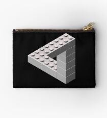 Escher Toy Bricks - White Studio Pouch
