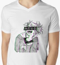 LEWD - Sad Japanese Anime Aesthetic Men's V-Neck T-Shirt