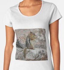 Open Wide, Mr. Chipmunk! Women's Premium T-Shirt