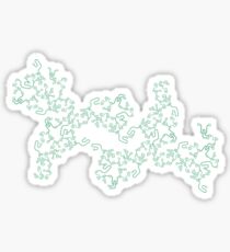 Pulse Circuit Shapes Sticker