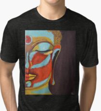 A Buddha Mind Tri-blend T-Shirt