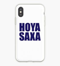 Georgetown university Hoya saxa Washington DC iPhone Case