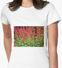 Red Valerian Women's Fitted T-Shirt