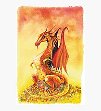 Smaug the Dragon Photographic Print