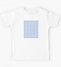 Blue Circles with Pathways Through Kids Tee