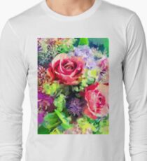 Flower Bouquet Long Sleeve T-Shirt