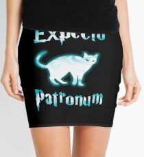 Expecto Patronum Cat. Mini Skirt