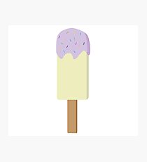 Lemonade popsicle Photographic Print