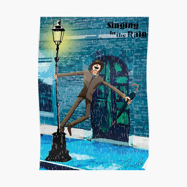 Singing in the Rain Poster