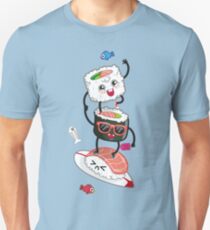 Surfin' sushi Unisex T-Shirt