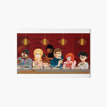 SUSHI Art Board Print