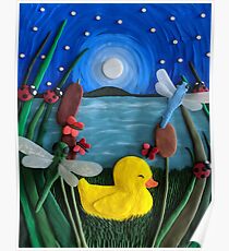 The Snuggly Ducking Poster