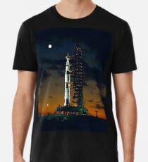APOLLO 4, Saturn V Rakete, für die amerikanischen bemannten Mondlandung Missionen verwendet Premium T-Shirt