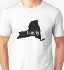 New York Cool Gift Family State Shirt Dark Unisex T-Shirt