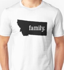 Montana Cool Gift Family State Shirt Dark Unisex T-Shirt