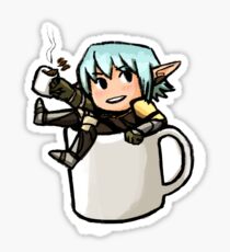 Haurchefaunt Fortemps Hot Chocolate Sticker - FFXIV Heavensward Sticker