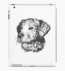 Dog head drawing iPad Case/Skin