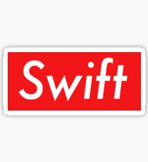 swift supreme Sticker