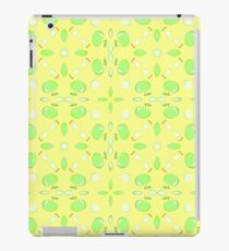 green texture yellow seamless colorful repeat pattern iPad Case/Skin