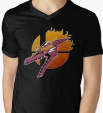 Camiseta de cuello en V Ridley