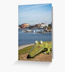 Crocodile Smile Greeting Card