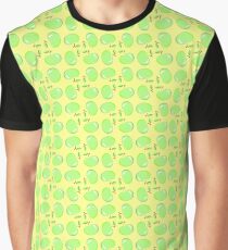 fruit yellow vector pattern seamless colorful repeat Graphic T-Shirt