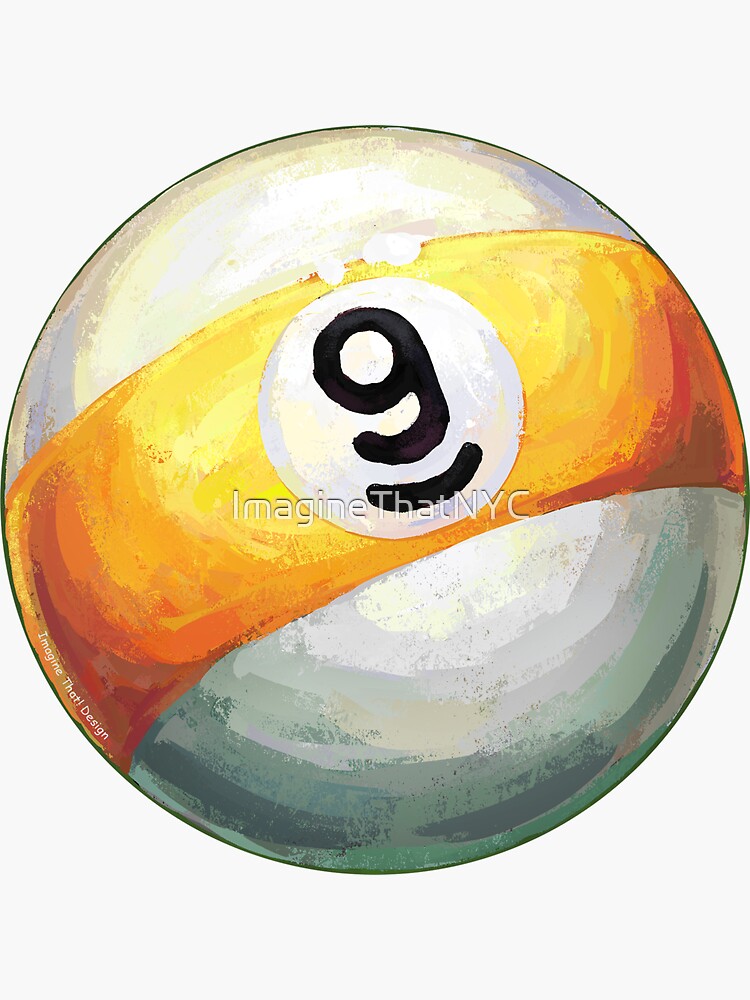 Nine ball. Стикер balls. 9болл. Пул Стикеры.