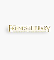 Friends of the Library Canvas Print
