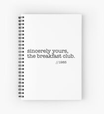 Mit freundlichen Grüßen, der Frühstücksclub Spiralblock