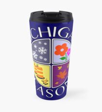Michigan Seasons, full-color version Travel Mug