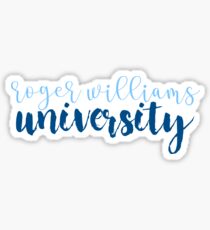 Roger Williams University Sticker