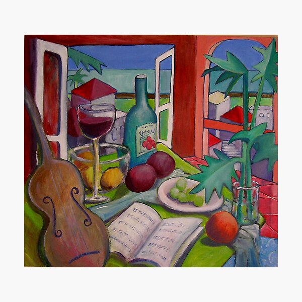 Violin Still life Photographic Print