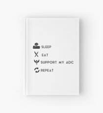 Sleep - Eat - Support my ADC - Repeat Hardcover Journal